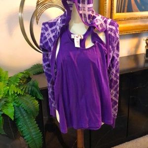 SZ M  NWOT OP TANK AND JACKET